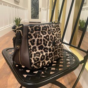 Kate Spade New York leopard Cobble Hill Bag